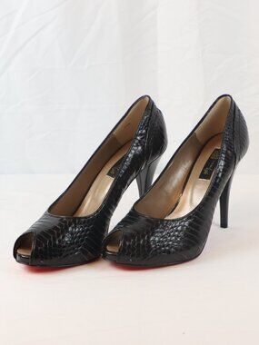Stunning J. Renee Luxe Size 9.5 Black Heels
